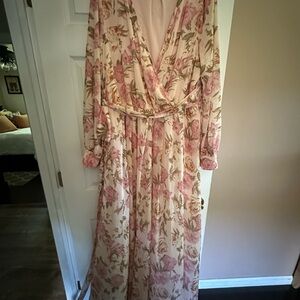 Baltic born floral maxi dress